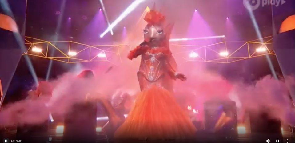 Goldfish performance The Masked Singer