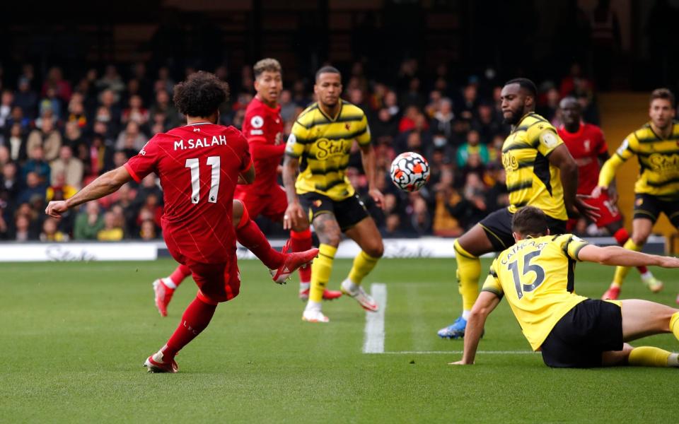 Mohamed Salah scored another spellbinding goal against Watford at the weekend - REUTERS