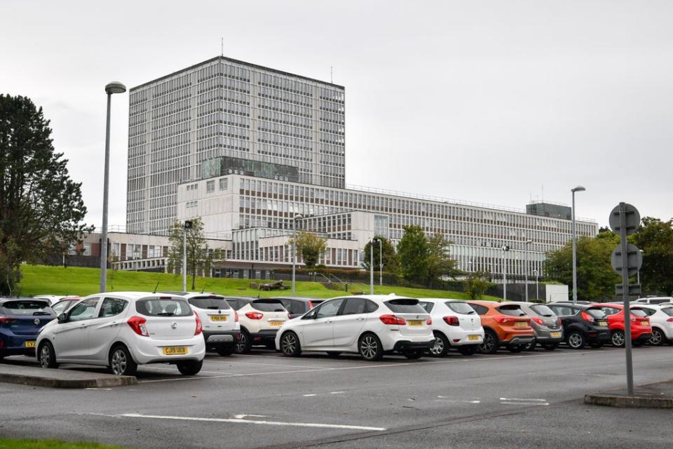 Staff at the head office of the DVLA in Swansea will vote on taking more industrial action (Ben Birchall/PA) (PA Wire)