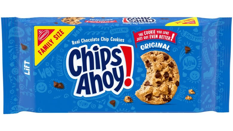 Chips Ahoy cookie package