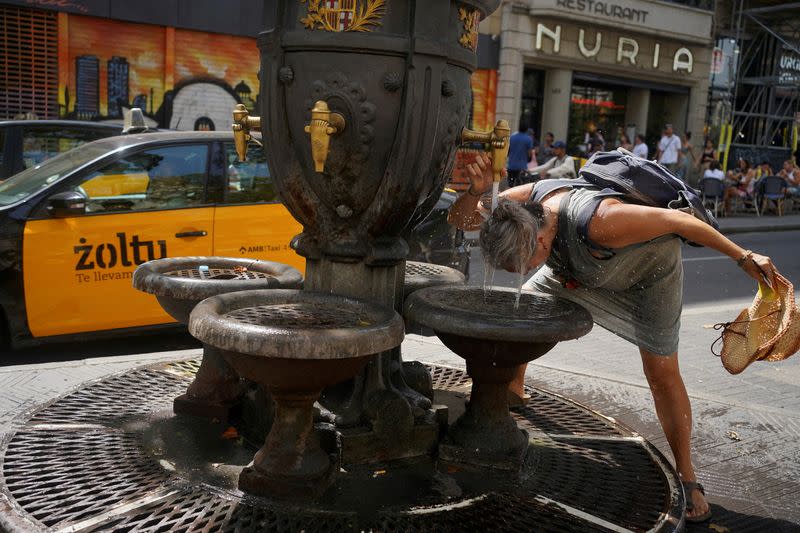 FILE PHOTO: Heatwave in Spain