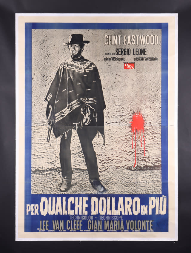 Collection of iconic Clint Eastwood movie posters heading to auction