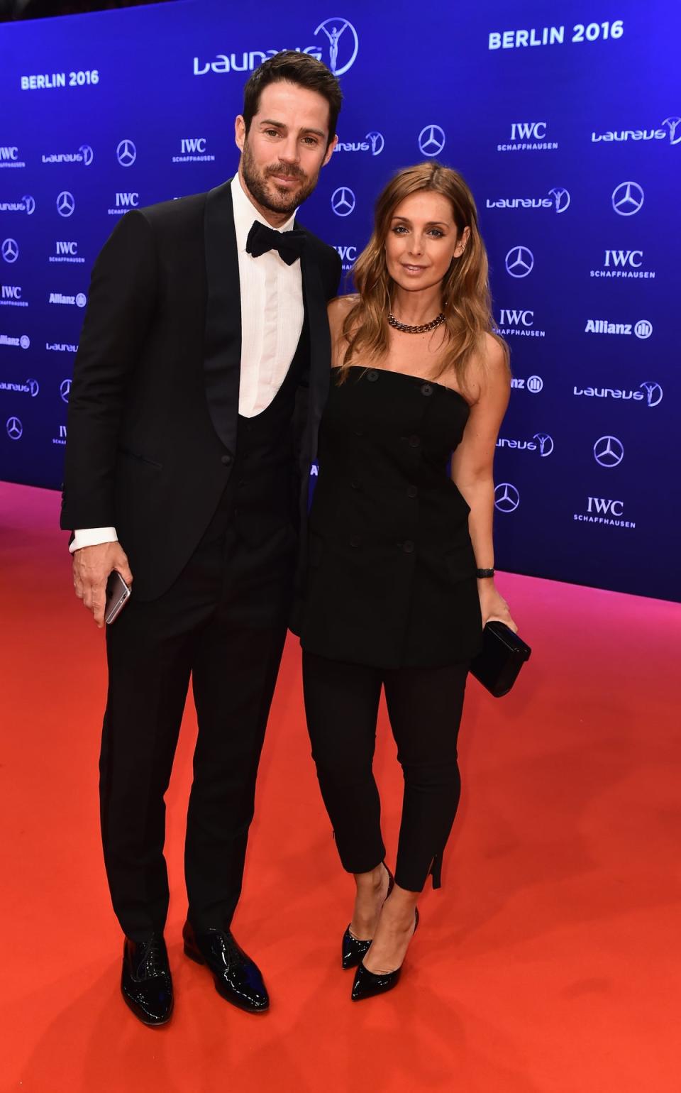 Louise Redknapp pictured with ex Jamie (Getty Images for Laureus)