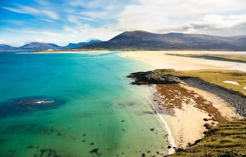 Seilebost Beach on Isle of Taransay - Credit: iStock