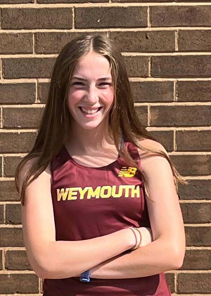 Leah Glavin of Weymouth has been named to The Patriot Ledger/Enterprise All-Scholastic Girls Cross Country Team.