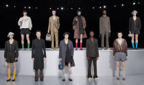 <p>Dior presented its fall winter 2024 men’s collection at Paris Fashion Week on Friday. See all the looks from the runway here, in photos.</p>