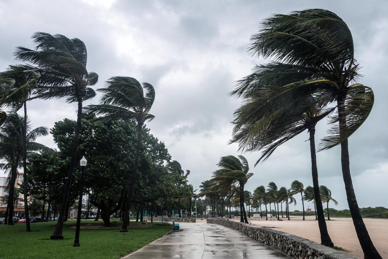 Hurricane season at the beach