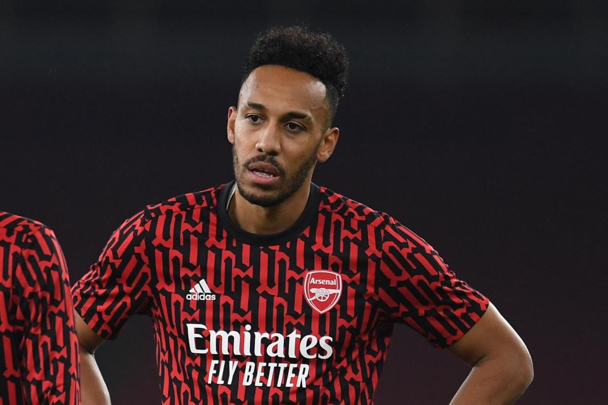 <p>Arsenal captain Pierre-Emerick Aubameyang has helped the family of Ivy Hayward as they look to raise £10,000</p> (Pool via REUTERS)