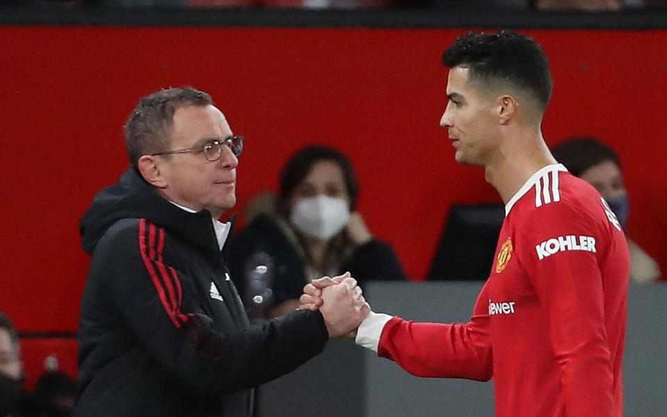 Ralf Rangnick: I wish more Manchester United players spoke out like Cristiano Ronaldo - GETTY IMAGES