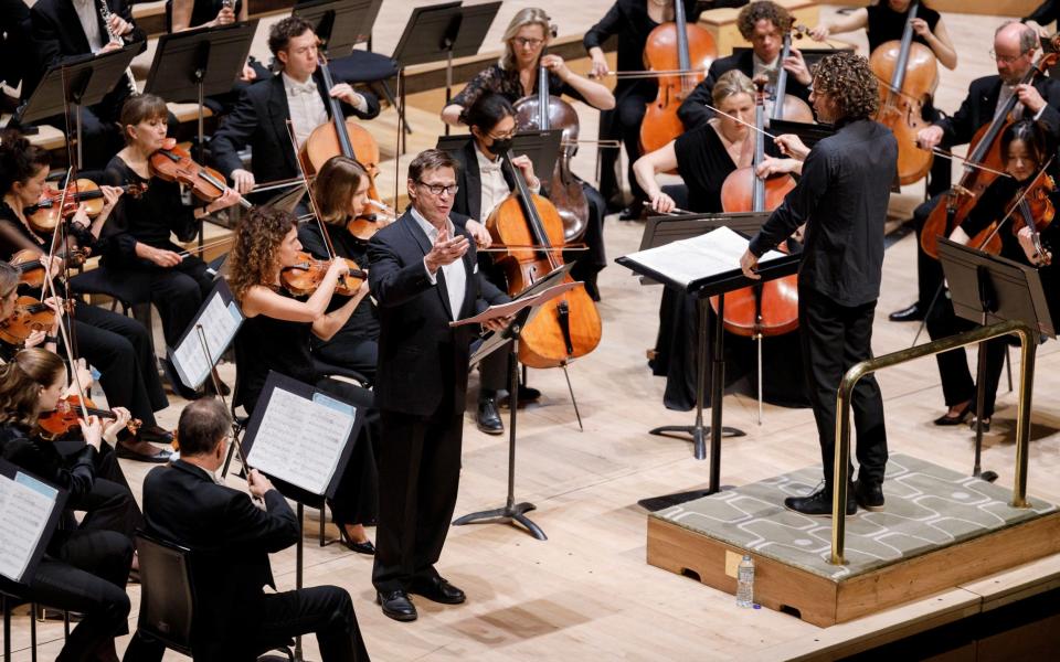 Hugely intelligent: Robin Ticciati conducts the LPO at the Royal Festival Hall - London Philharmonic Orchestra