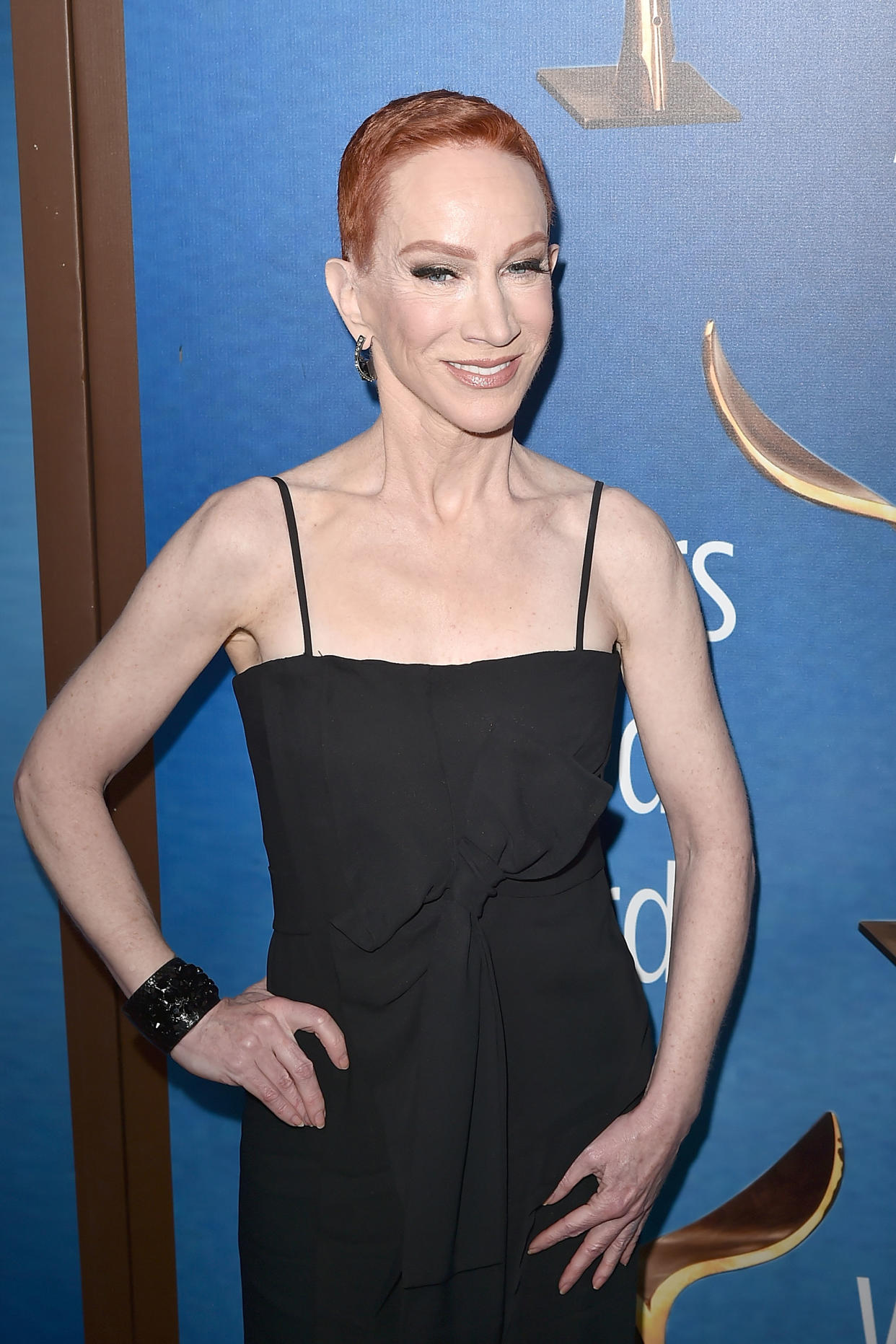 Kathy Griffin at the 2018 Writers Guild Awards in Los Angeles on Feb. 11, now says she was ahead of her time with her controversial Trump photo shoot. (Photo: David Crotty/Patrick McMullan via Getty Images)