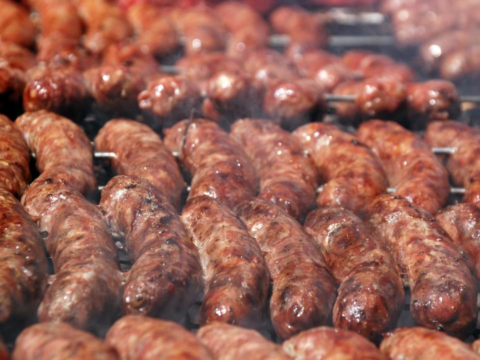 argentina sausages chorizo