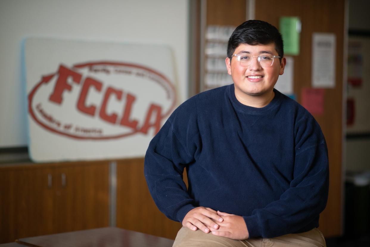 Incoming Seaman High School senior Rene Cabrera said he has grown because of his experiences in Family, Career and Community Leaders of America.