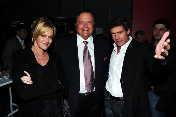 NEW YORK - APRIL 21:  (L-R) Actors Melanie Griffith, Paul Sorvino and Paul Sorvino attend the 2010 Tribeca Film Festival opening night premiere after party for 
