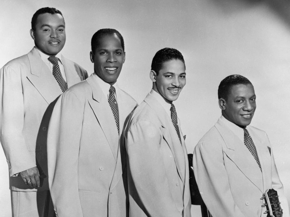 ink spots undated photo