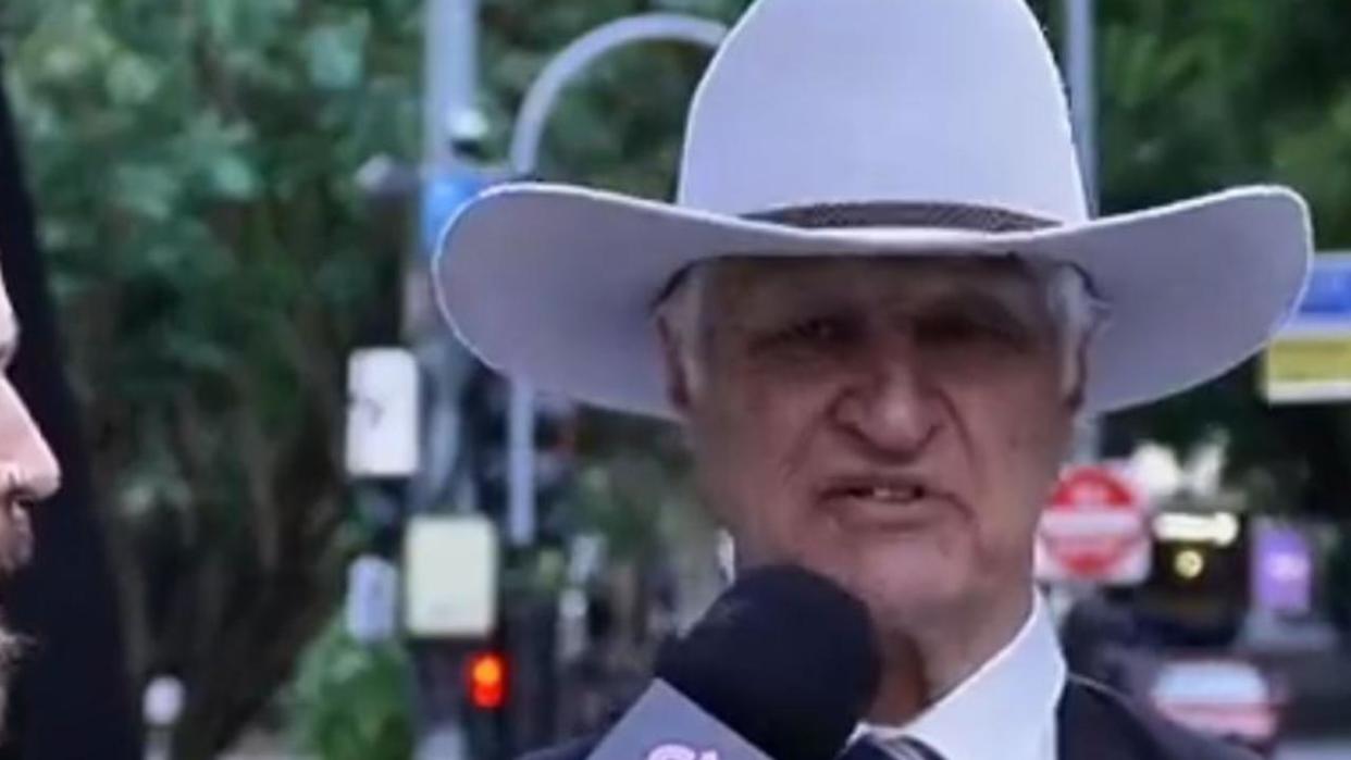 Federal MP Bob Katter spoke of his salary as a politician. Picture:TikTok