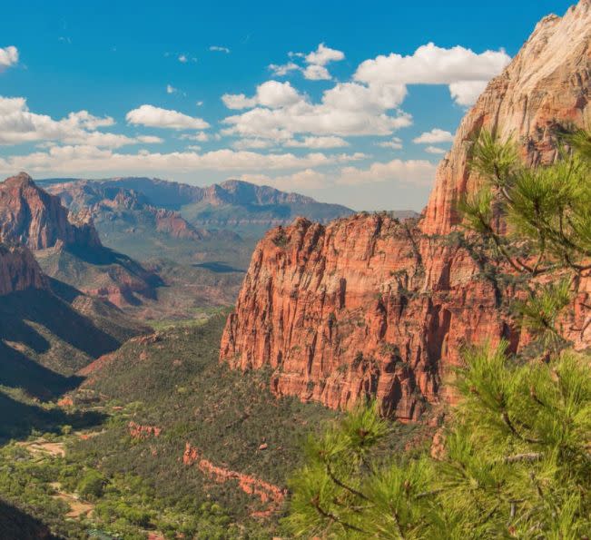 Credit: <a href="https://www.pexels.com/photo/blue-sky-canyon-cliff-clouds-545964/" rel="nofollow noopener" target="_blank" data-ylk="slk:Pexels;elm:context_link;itc:0;sec:content-canvas" class="link ">Pexels</a>