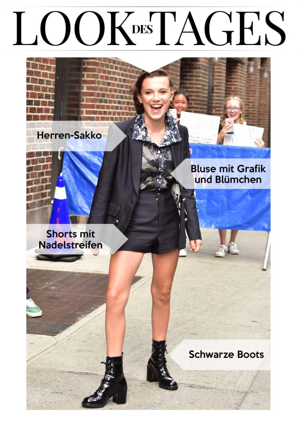 Look des Tages: Millie Bobby Brown