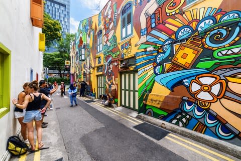 Street art in Haji Lane - Credit: istock