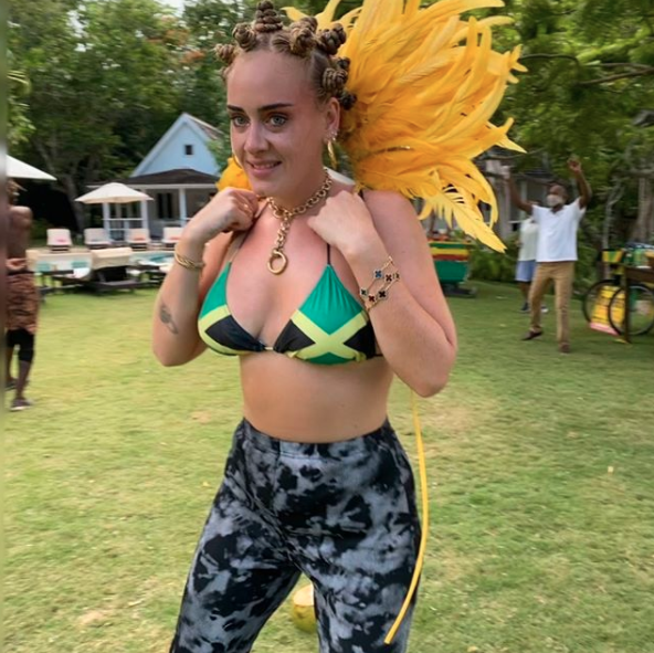 adele jamaican bikini photo