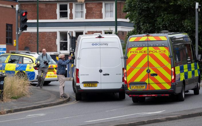 Valdo Calocane is driven away from Nottingham Magistrates' Court - Andrew Fox