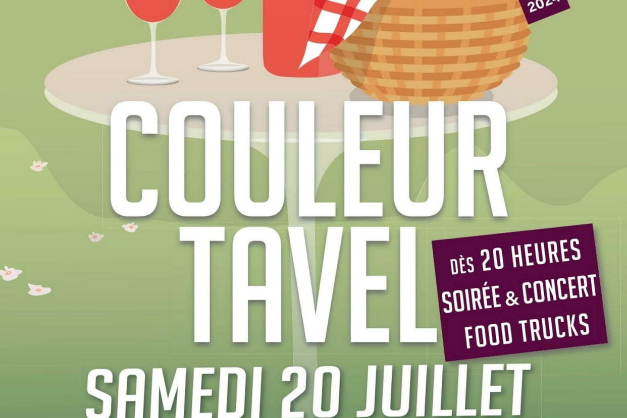 La 10e édition de Couleur Tavel aura lieu le 20 juillet prochain. Une occasion de découvrir les vins de ce vignoble exclusivement dédié à la production de rosés.    - Credit:DR