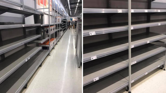 Kmart shelves stripped bare as Chinese-made stock runs dry