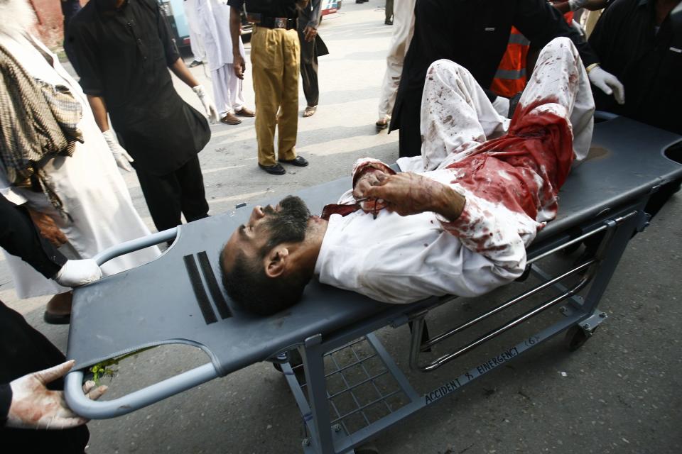 Blast near Peshawar vaccination center
