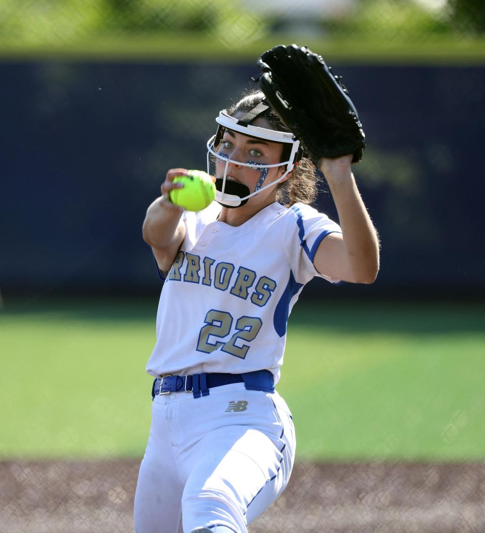 Webster Schroeder pitcher Molly Broccolo is the Section V Class A1 Player of the Year. She's thrown two complete game shutouts during the Warriors' postseason run to the NYSPHSAA final four.