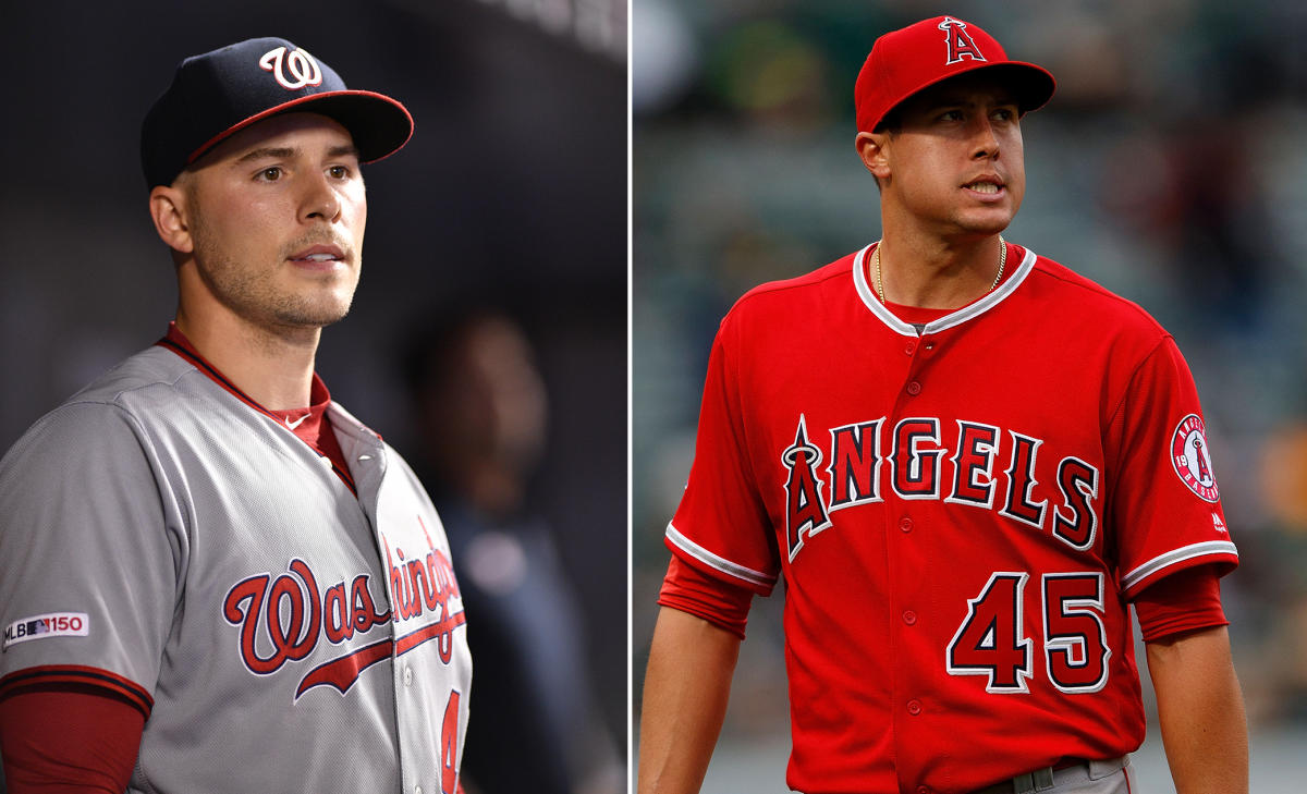 Nationals' Patrick Corbin among those to pay tribute to Tyler Skaggs on  emotional night