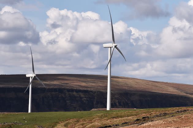 A windfarm in Burnley (Photo: Nathan Stirk via Getty Images)