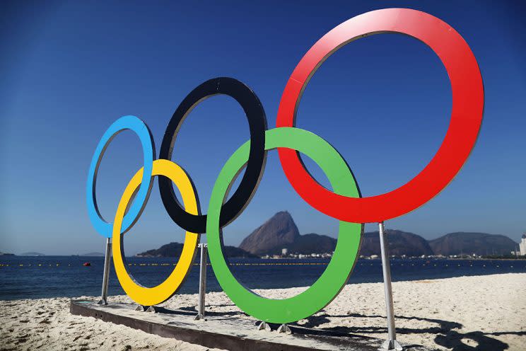 The rings at Rio. (Getty)