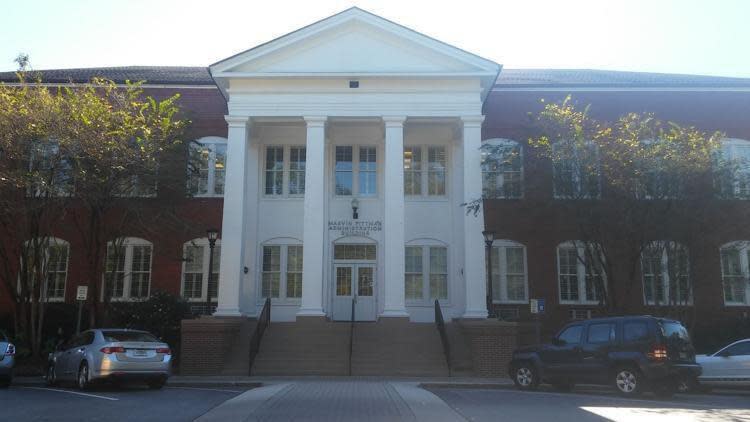 The Marvin-Pittman building on the Georgia Southern University campus in Statesboro.