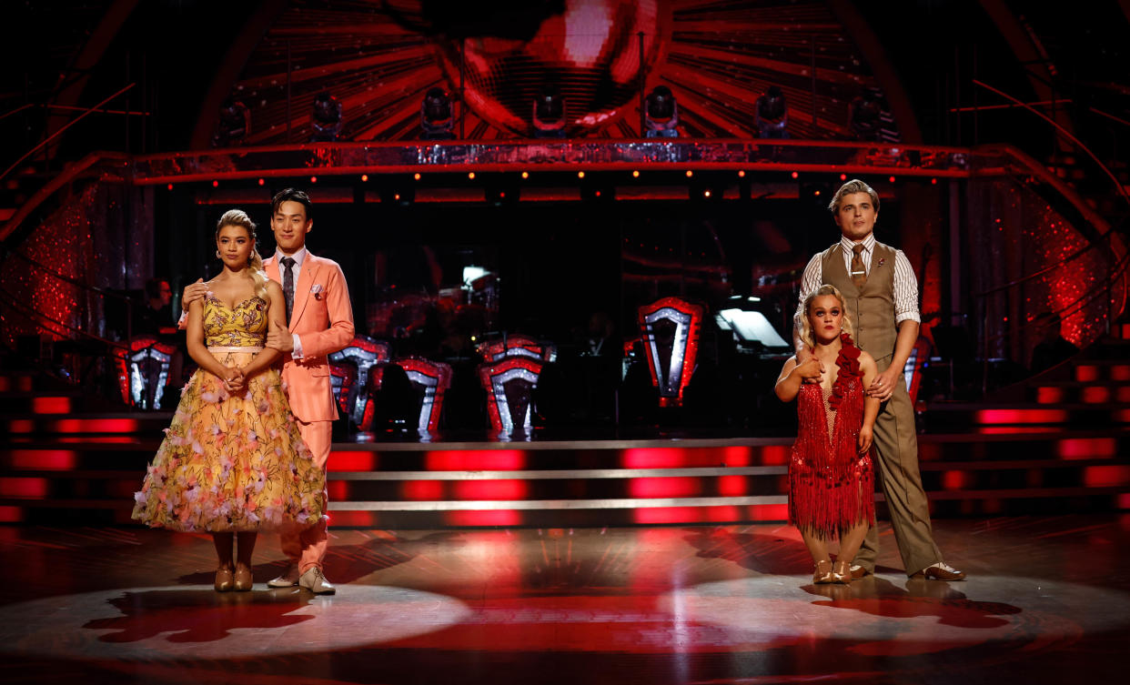 Molly Rainford and Ellie Simmonds were in this week's Strictly Come Dancing dance off. (BBC)