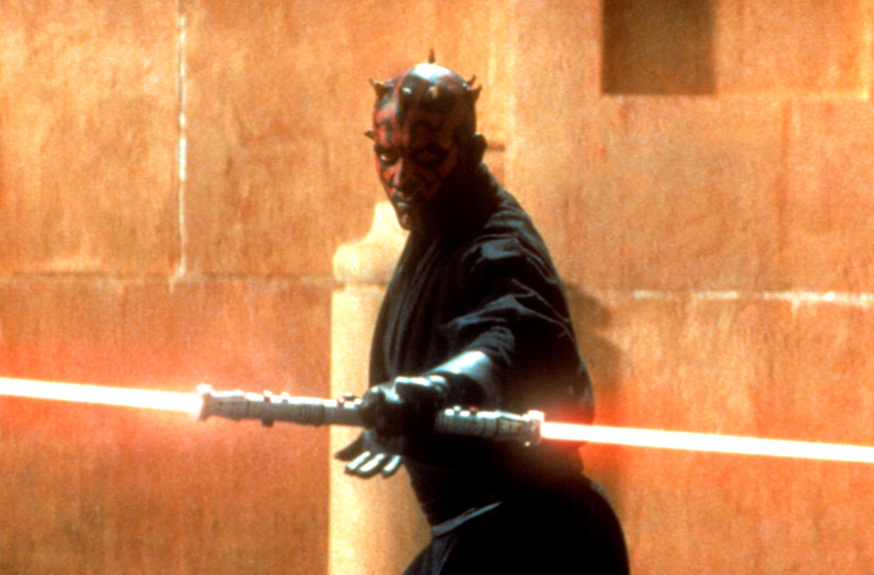 Ray Park as Darth Maul, one of the standout characters in the first trailer for <em>Star Wars: The Phantom Menace</em>. (Photo: Twentieth Century Fox Film Corp./Courtesy: Everett Collection)