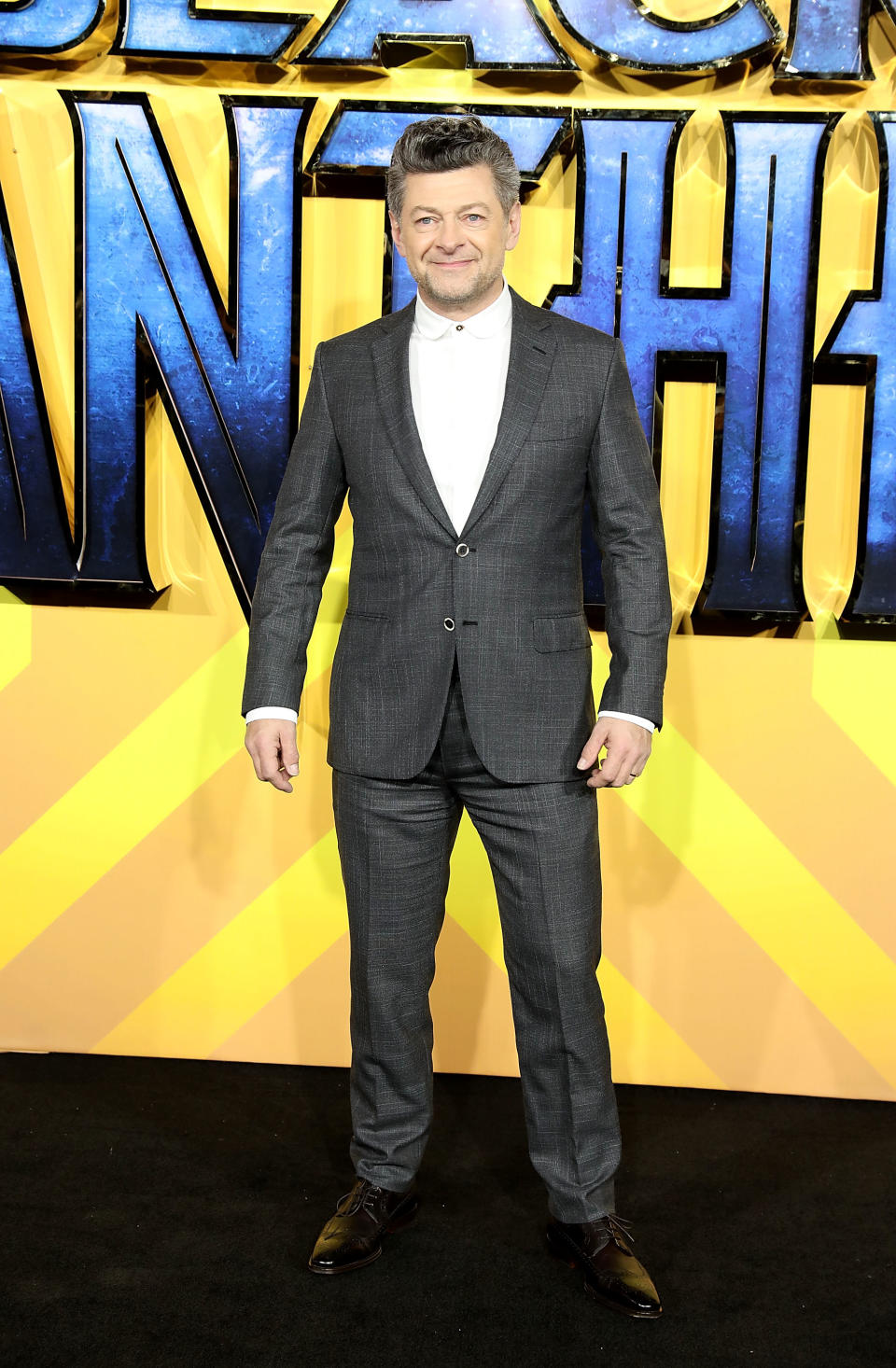 Andy Serkis at the European Premiere of ‘Black Panther’ in London