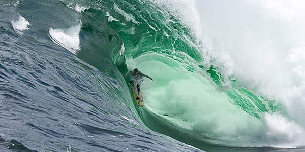 <strong>Tasmania</strong> Big, cold, and full of sharks; Tassie’s wild southwest attracts only the bravest of surfers. It's a place where boys become men and men grow some seriously thick facial hair. Shipsterns is the state’s most raved about big-wave surf break, but don’t even think of paddling out here unless you’re one of the best surfers in the world.