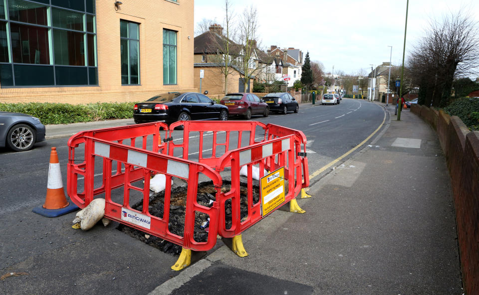 Local councils are facing a funding crisis meaning some non-essential services like fixing potholes have taken a back seat (Matt Cardy/Getty Images)