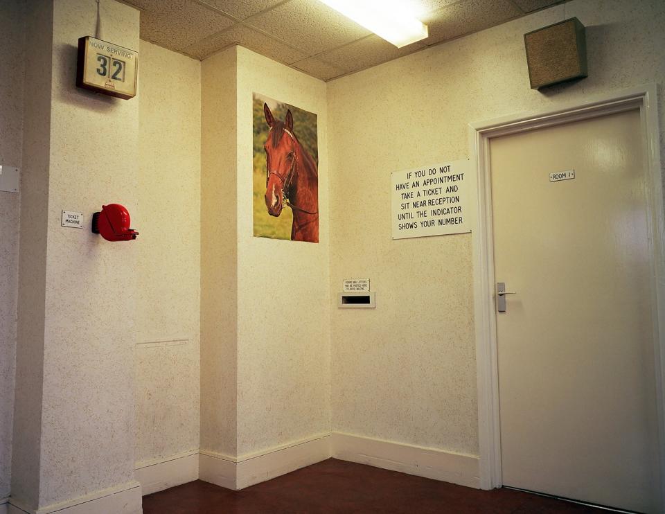 Horse Poster, DHSS Office, Bristol, 1984Paul Graham/Mack