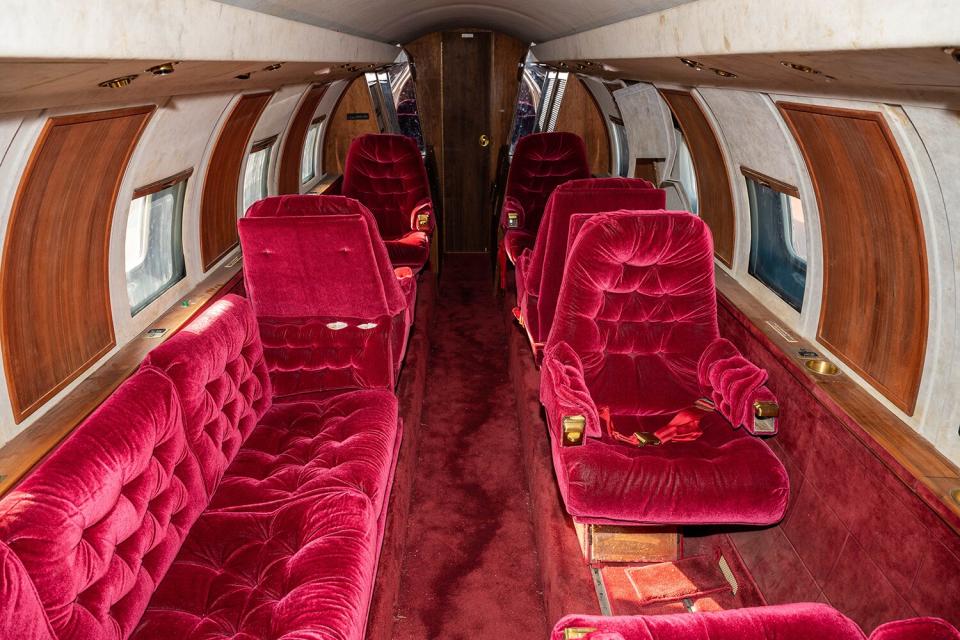 Elvis Presley’s Private Jet Up for Auction After Being Abandoned in New Mexico Desert