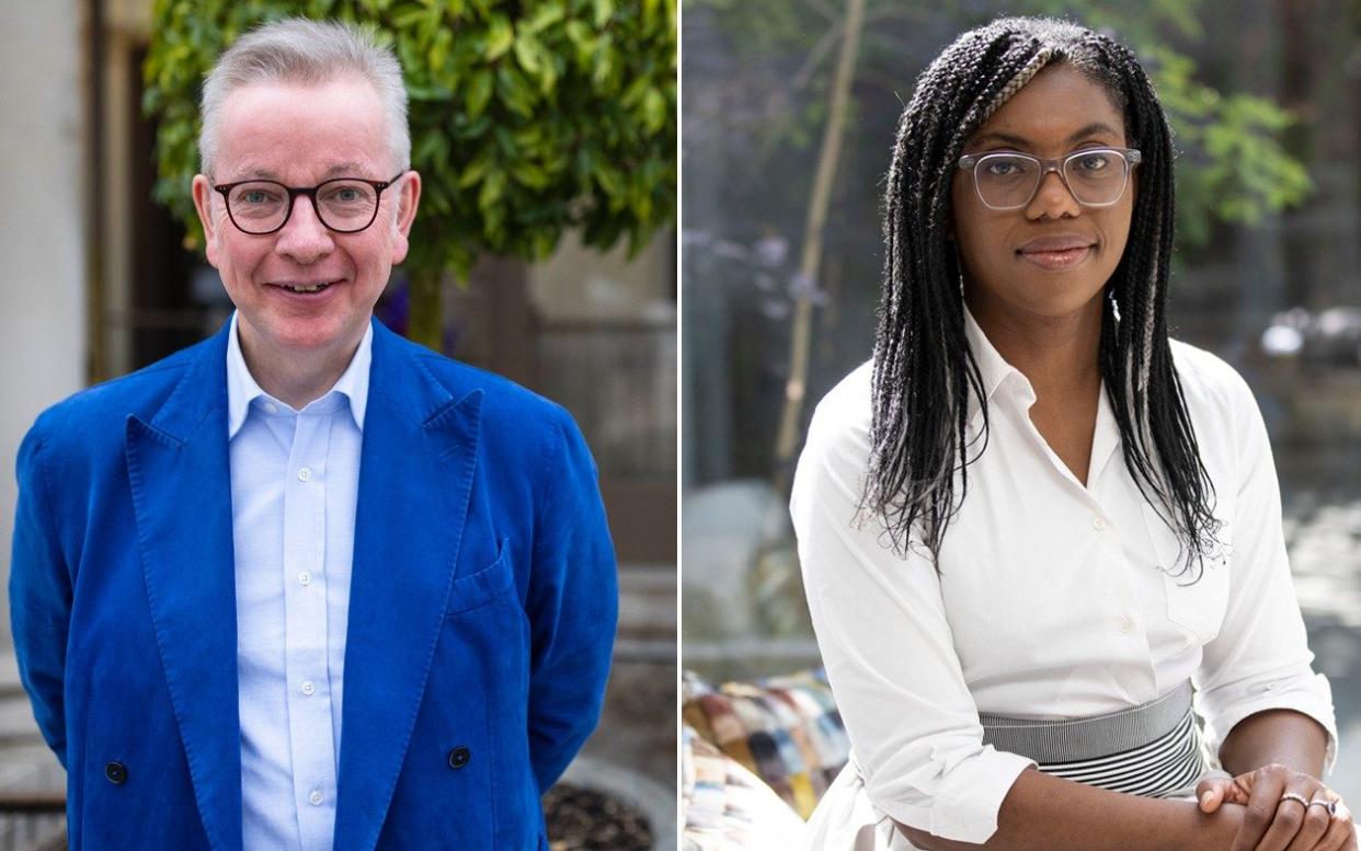 Kemi Badenoch is seen as a rising star in the Tory party and has the support of Michael Gove - Jamie Lorriman & Jeff Gilbert 