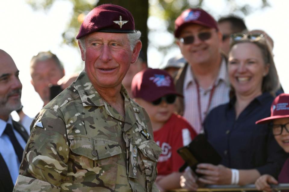 Charles, the Prince of Wales, attends commemoration for the 75th anniversary of the Battle of Arnhem: REUTERS