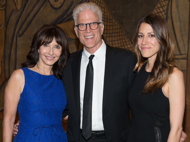 <p>Dave Kotinsky/Getty</p> Mary Steenburgen, Ted Danson and Kate Danson attend Oceana's New York City Benefit on April 8, 2014 in New York City.