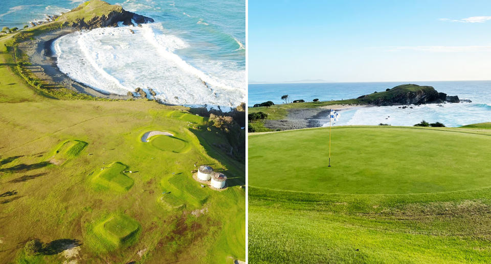 Locals have spoken up to save the iconic Crescent Head Golf Club following plans to build a loop road running through it. Pic: Supplied