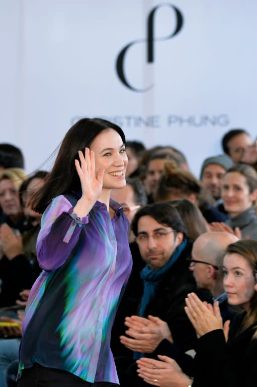 French designer Christine Phung, who has her own prize-winning label, will give her first show for Leonard next Monday