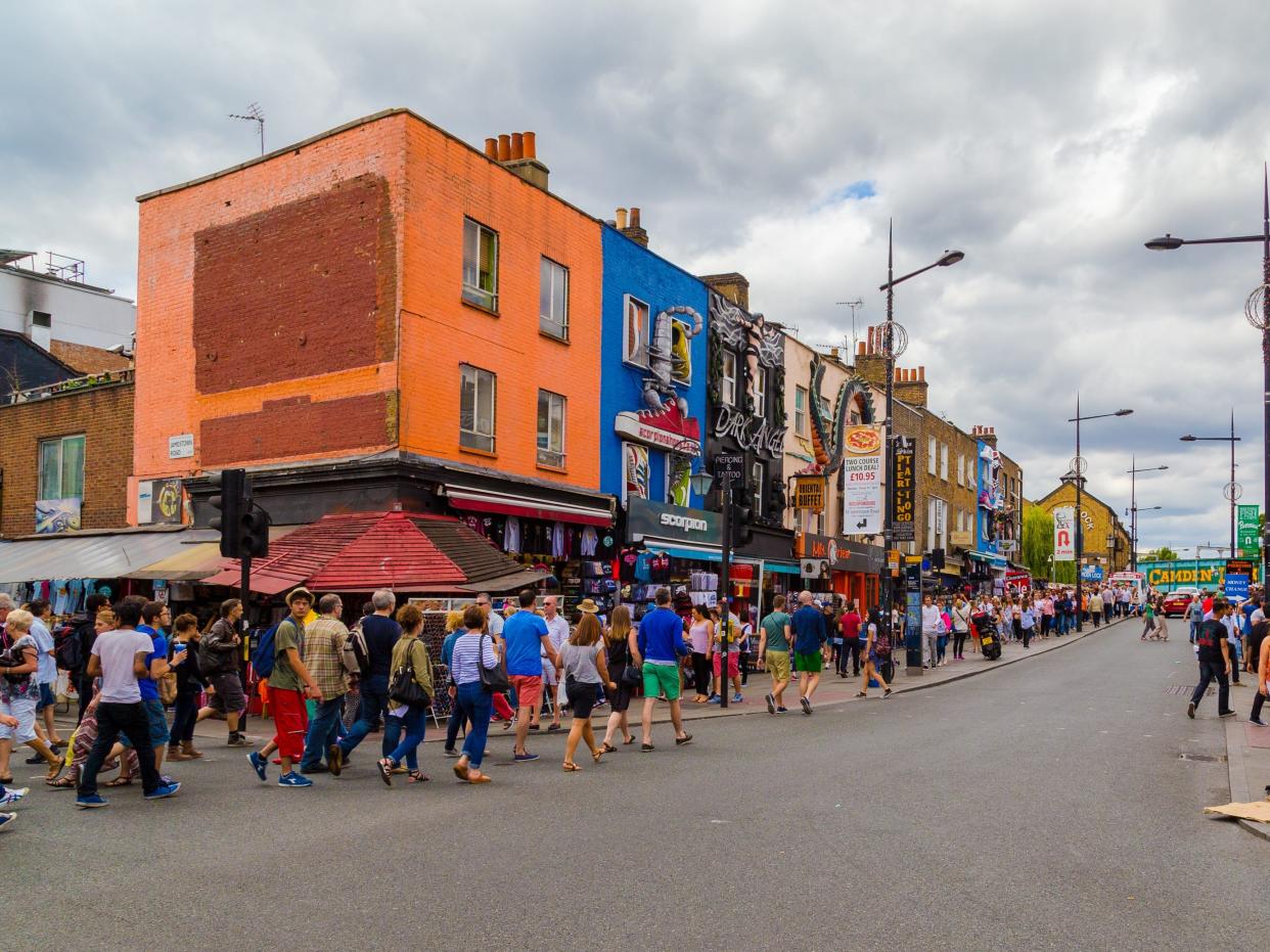 Camden high street.