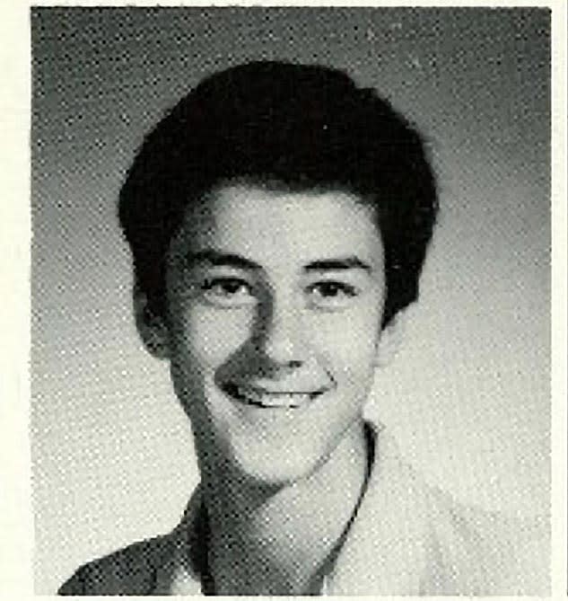 Roggio in high school in Stroudsburg, Pennsylvania.