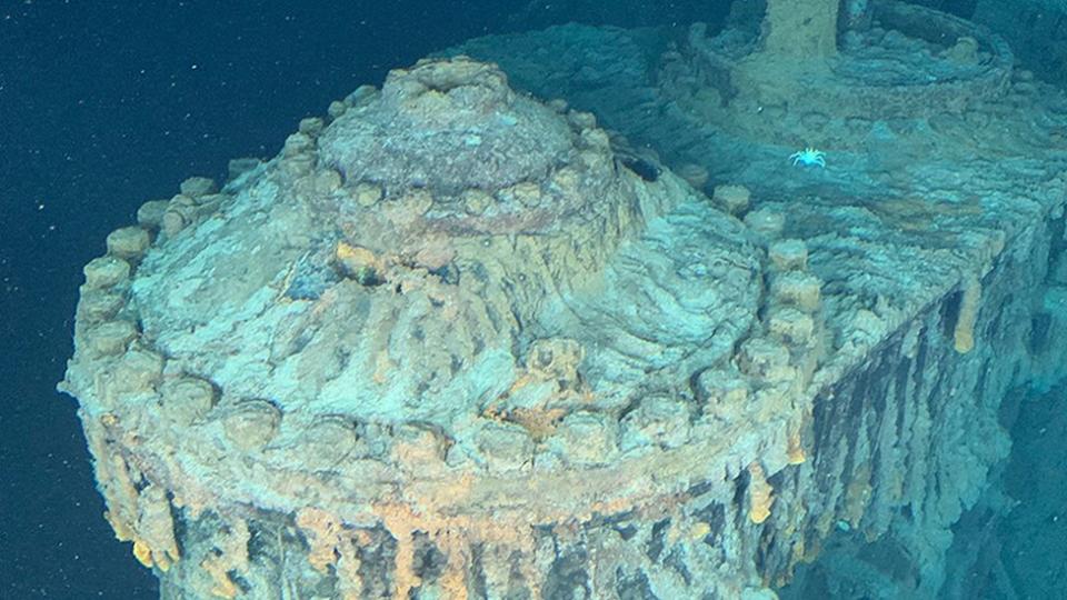 restos del titanic vistos por OceanGate