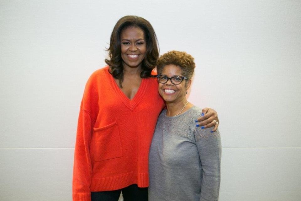 Former first lady Michelle Obama and UC law school's Verna Williams