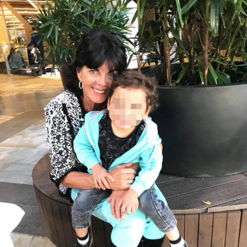 Gai Vieira and her three-year-old grandson were involved in a collision with a patrol car on Wednesday which left the 68-year-old in a critical condition. Source: Facebook/ Cassie Vieira-Choy